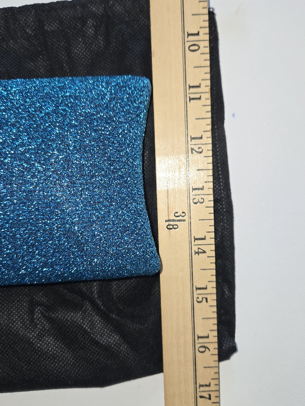 NWT Blue Sparkle Evening Clutch with Rhinestone Accent - Picture 8 of 8